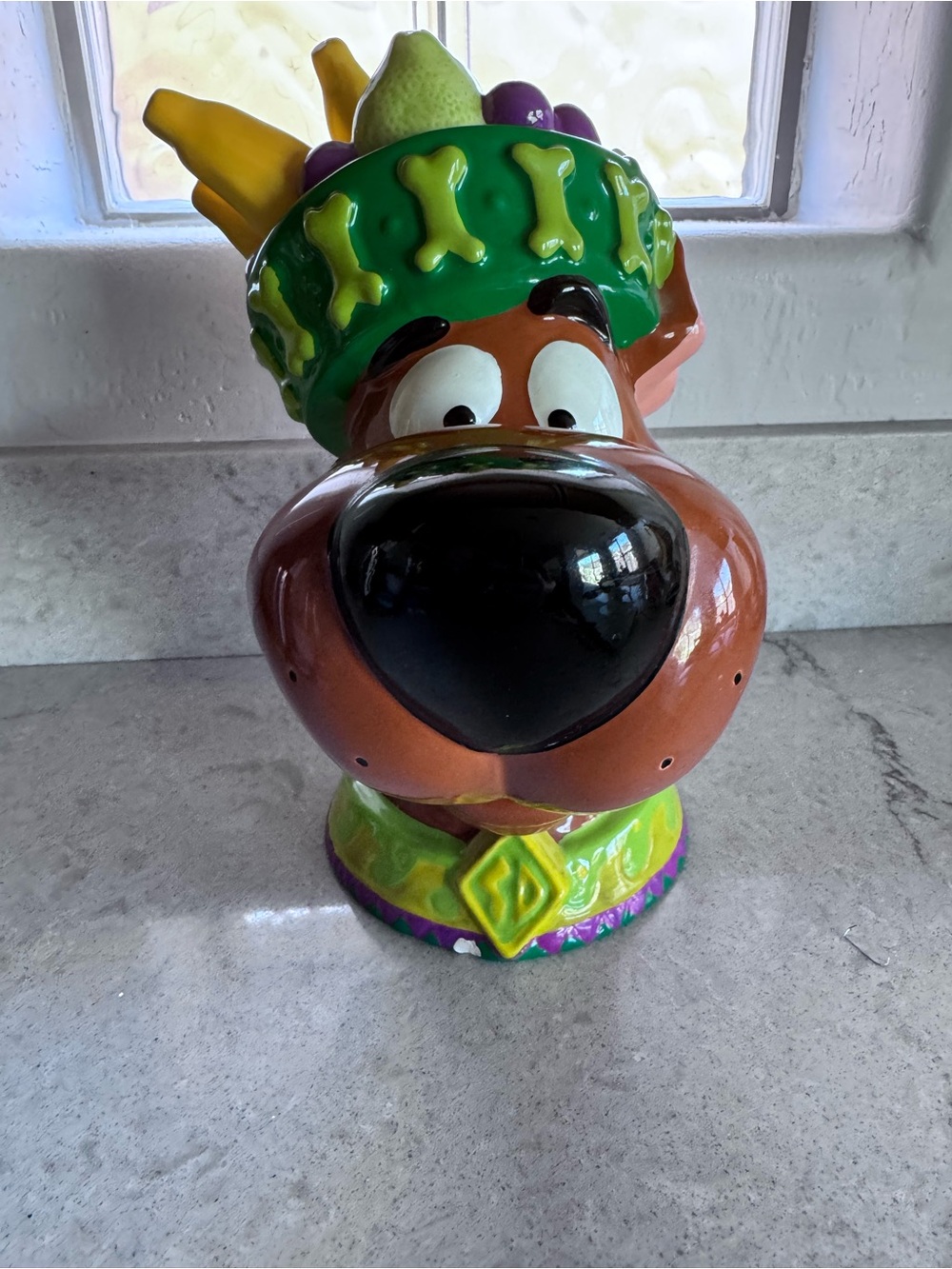 Vintage Scooby-Doo Cookie Jar- see small damage on picture - Picture 2 of 9